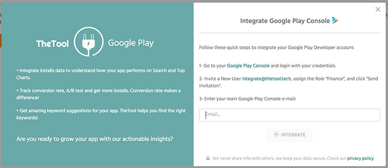 Google Play Console integration 2