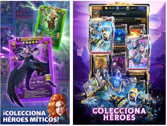 Colecciona Heroes App Games