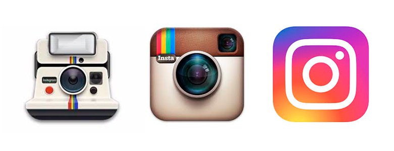 Instagram icon evolution