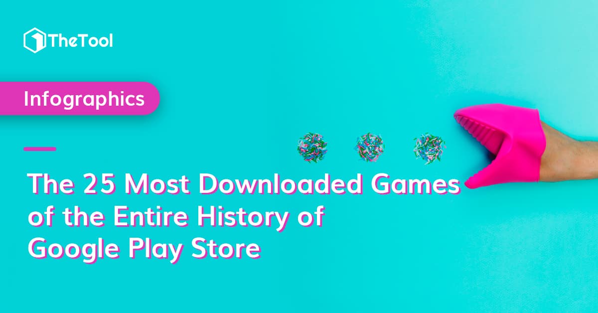 Infographic The 25 Most Downloaded Games Of The History Of Google