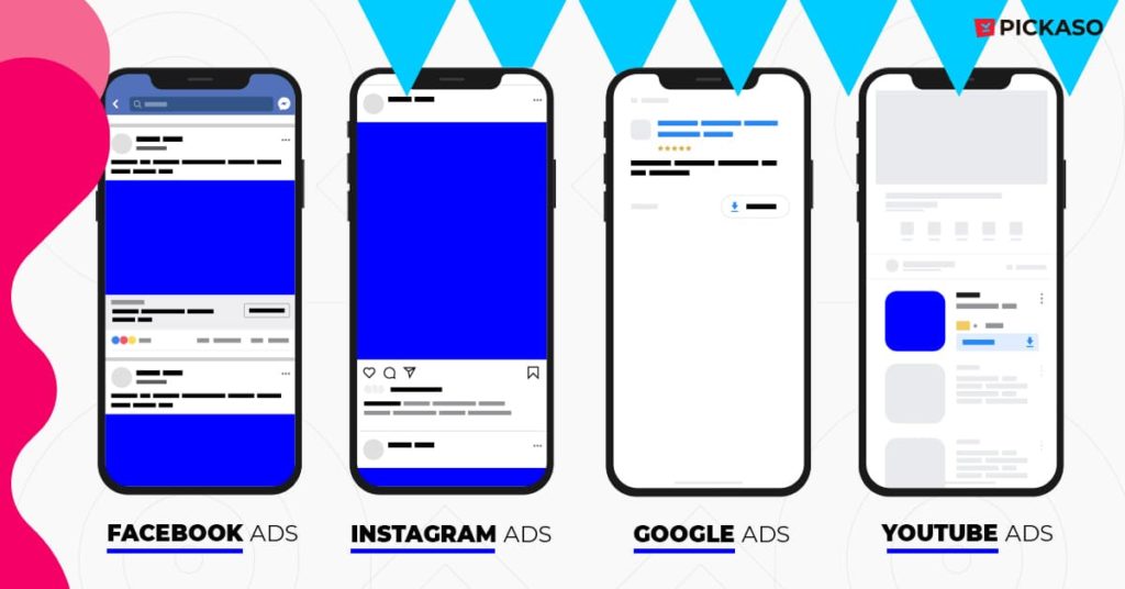 Hướng dẫn về kích thước trên mạng xã hội và Google Ads