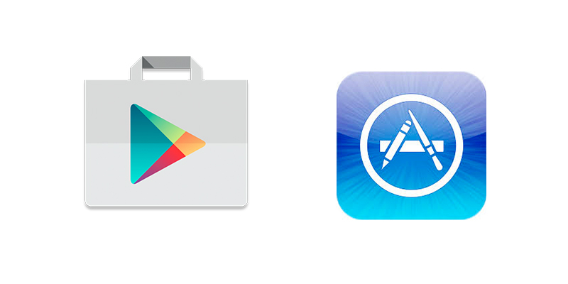 App Store Google Play biểu tượng ứng dụng cũ