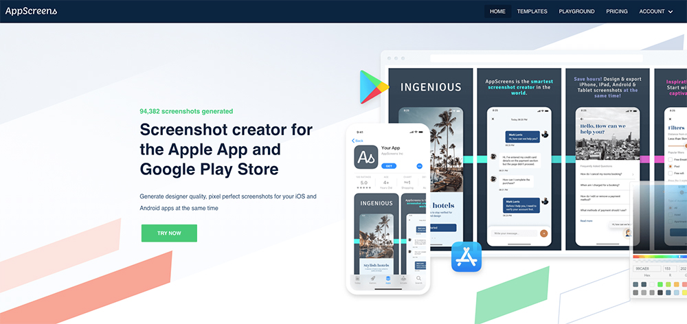 free app screenshot maker